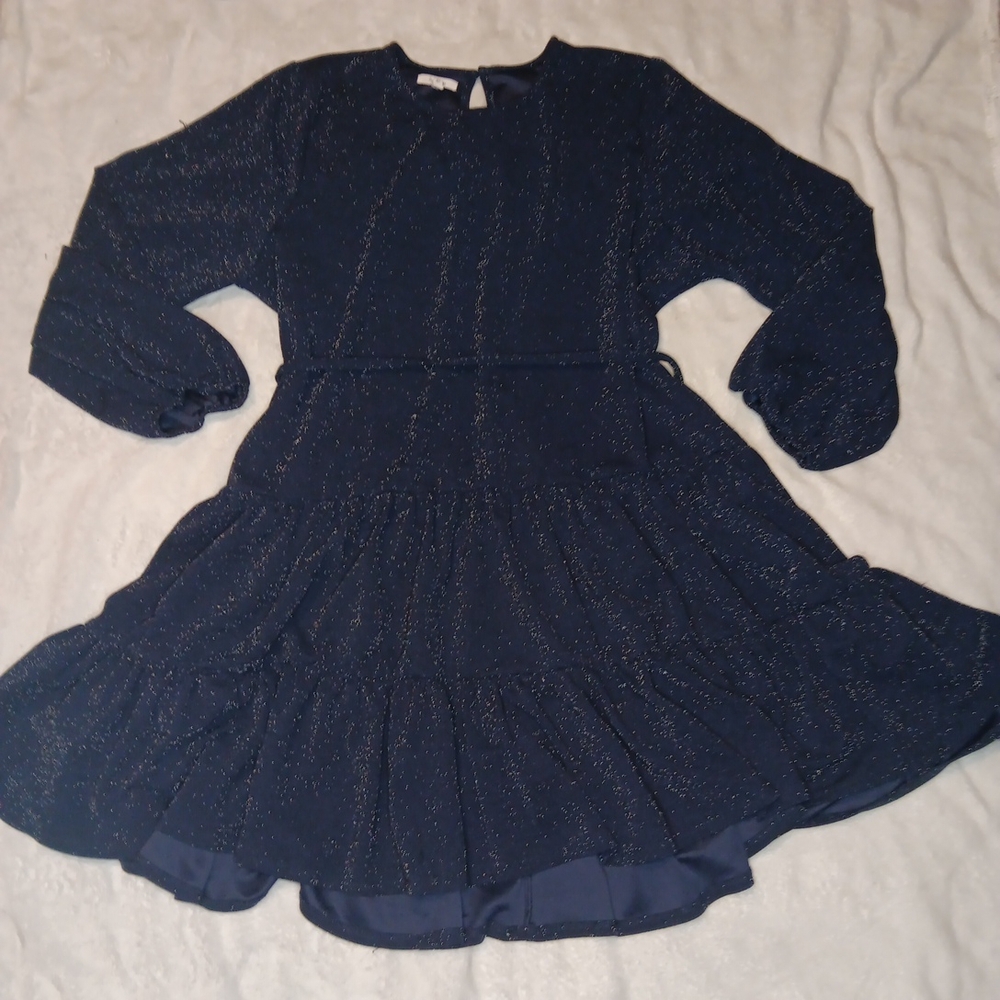 Maurices Shimmering Midnight Blue  Plus Size 2x Dress